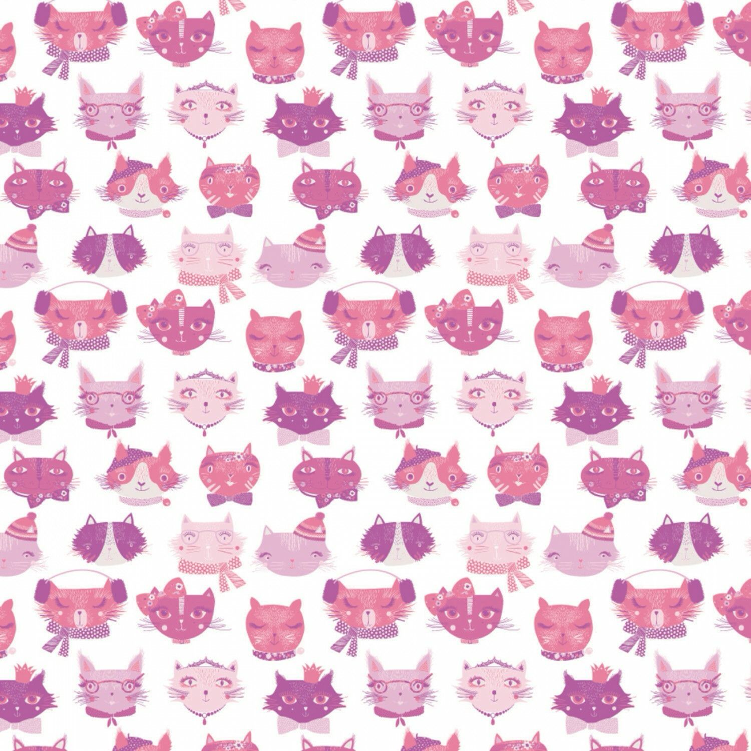 Pink Cat Faces