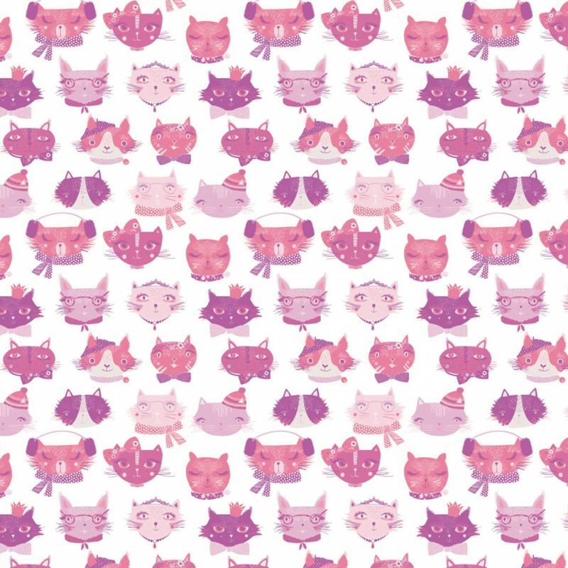 Pink Cat Faces