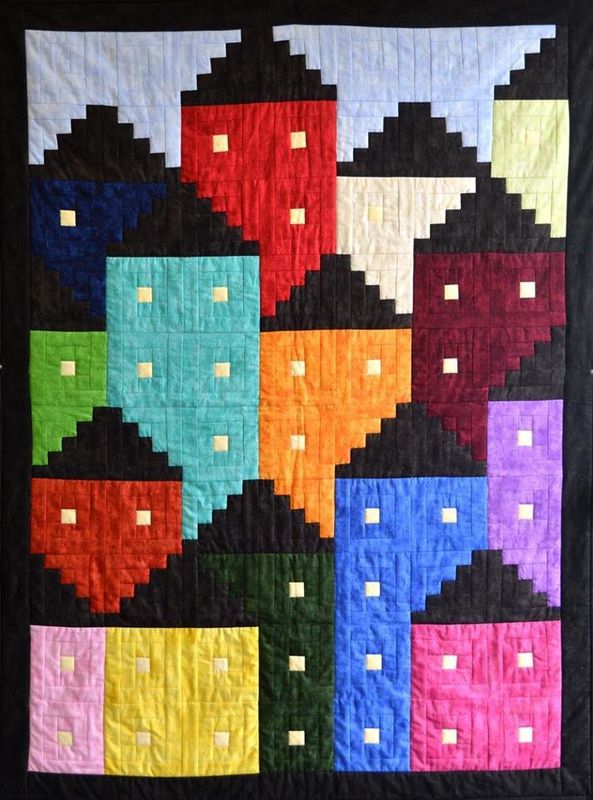 Row House Quilt Pattern - PDF