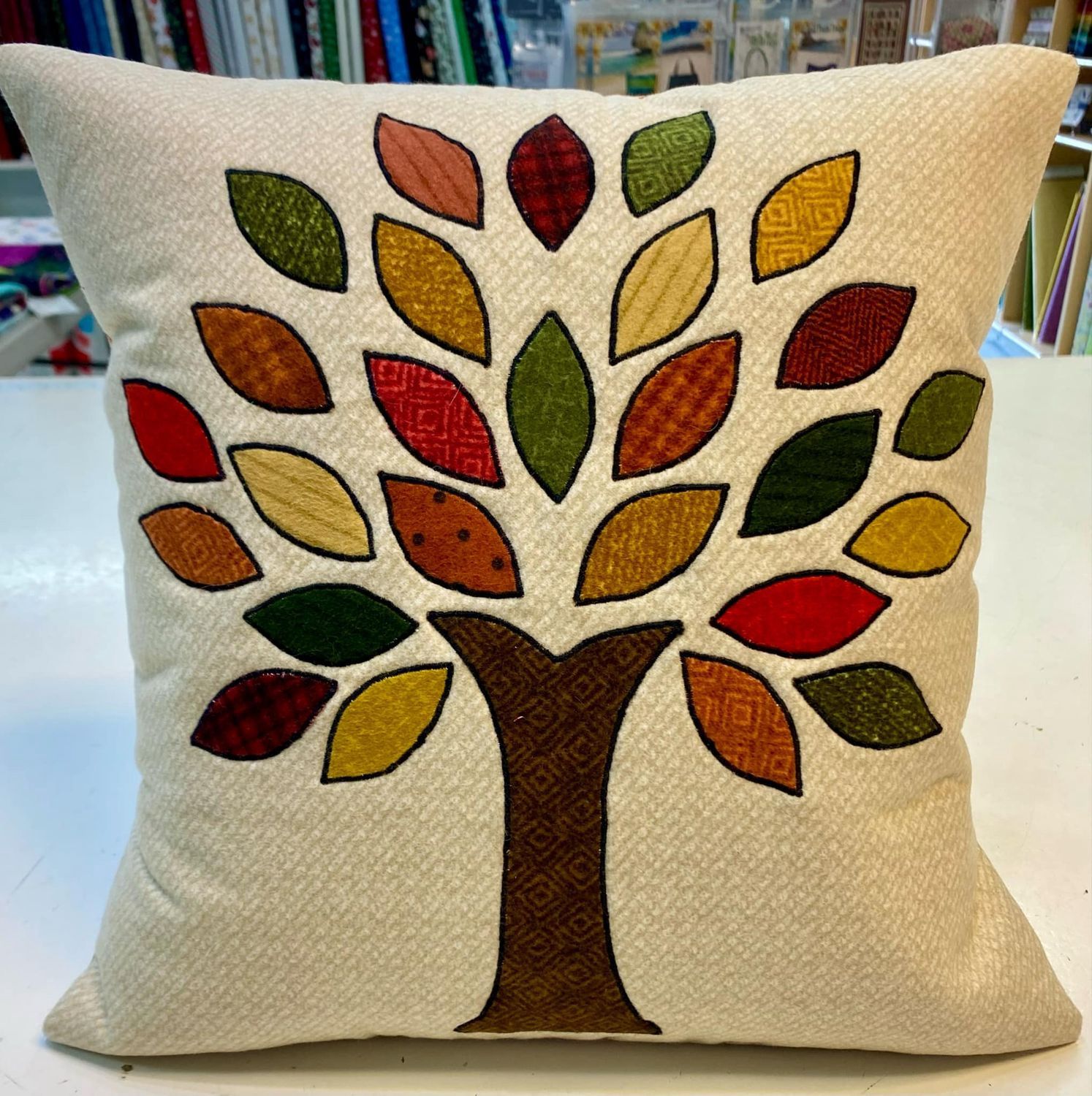 Fall Applique Pillow Pattern - PDF