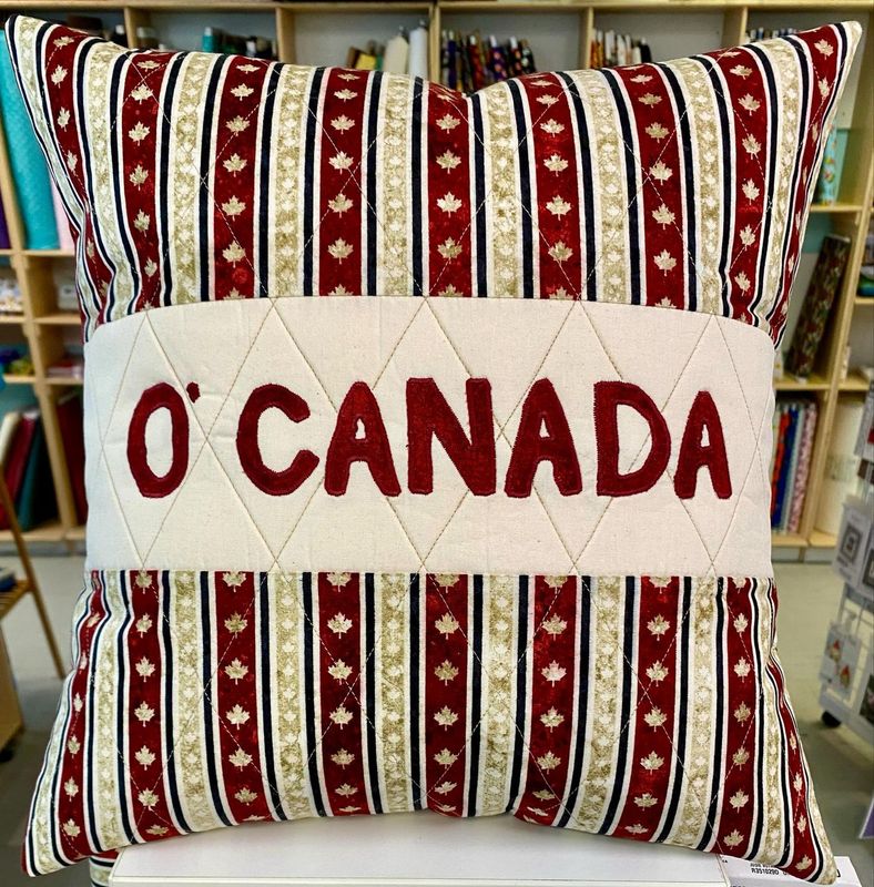 Oh Canada Pillow Pattern PDF