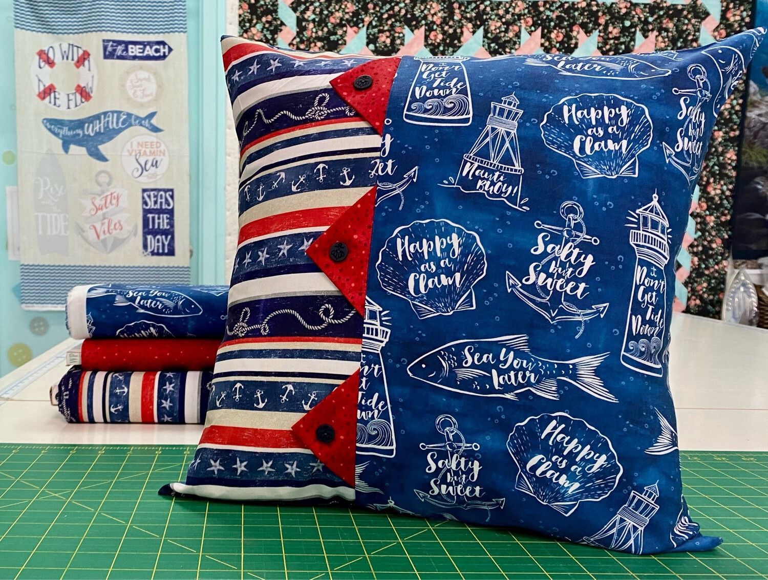 Prairie Point Pillow Pattern - PDF