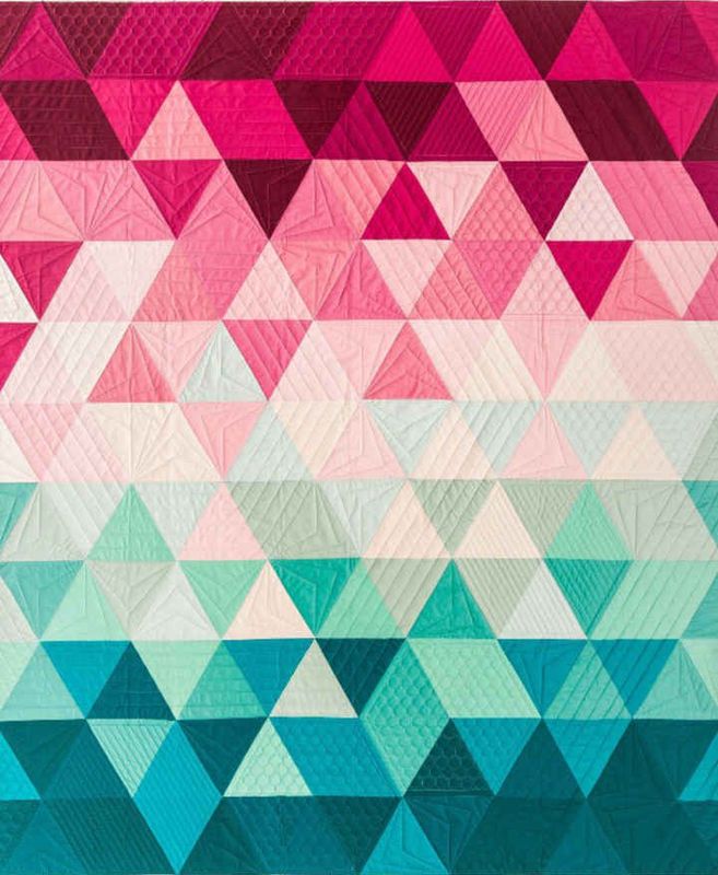 Triangle Fade Quilt Class