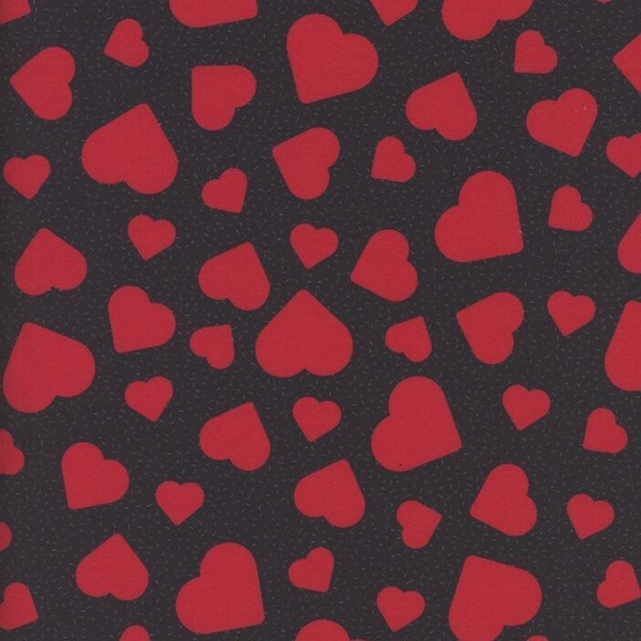 Simple Hearts - Black