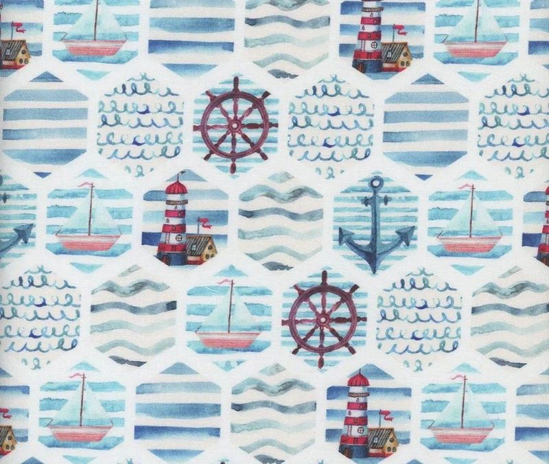 Maritime Nautical Patchwork