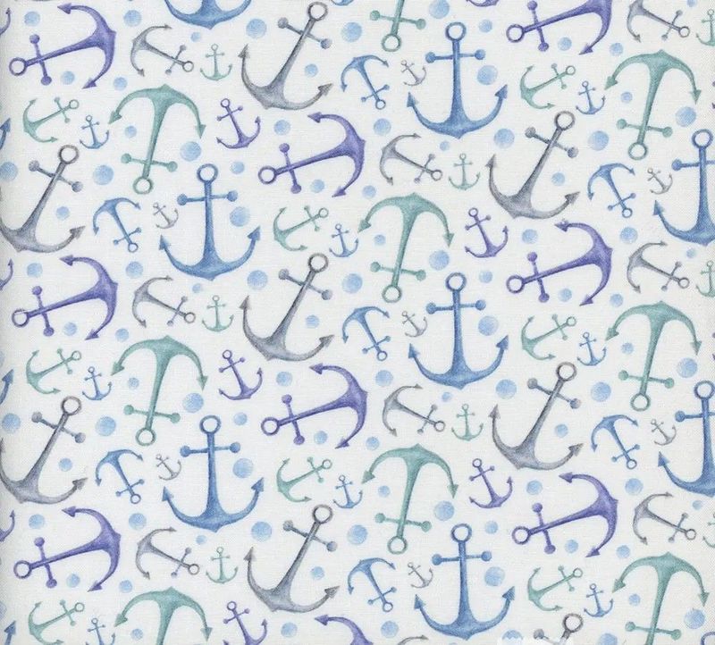 Maritime Watercolour Anchors