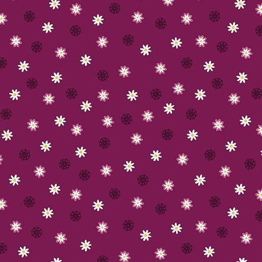 Blossom Hollow - Daisies - Mulberry