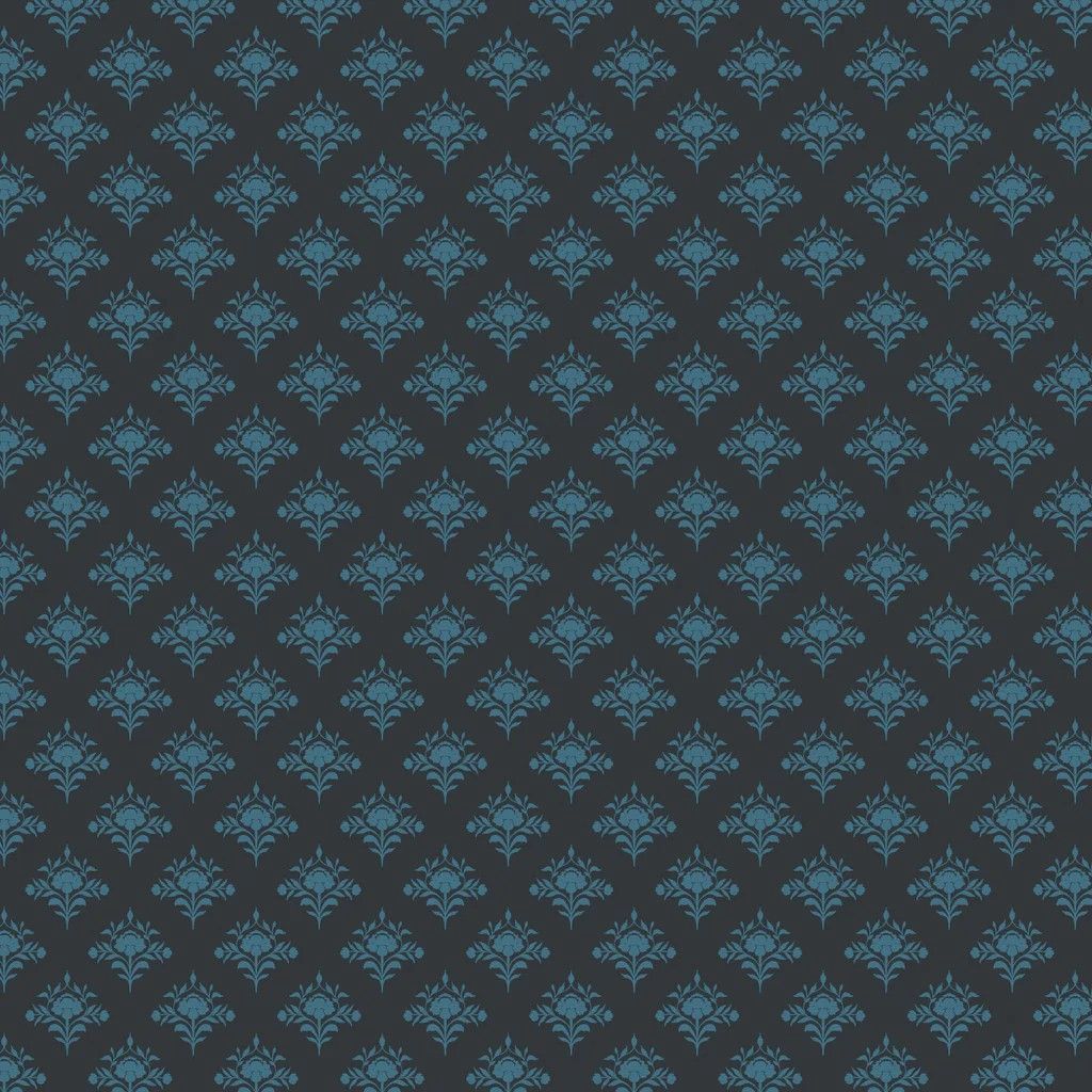 Dark Romance - Dainty Damask - Charcoal