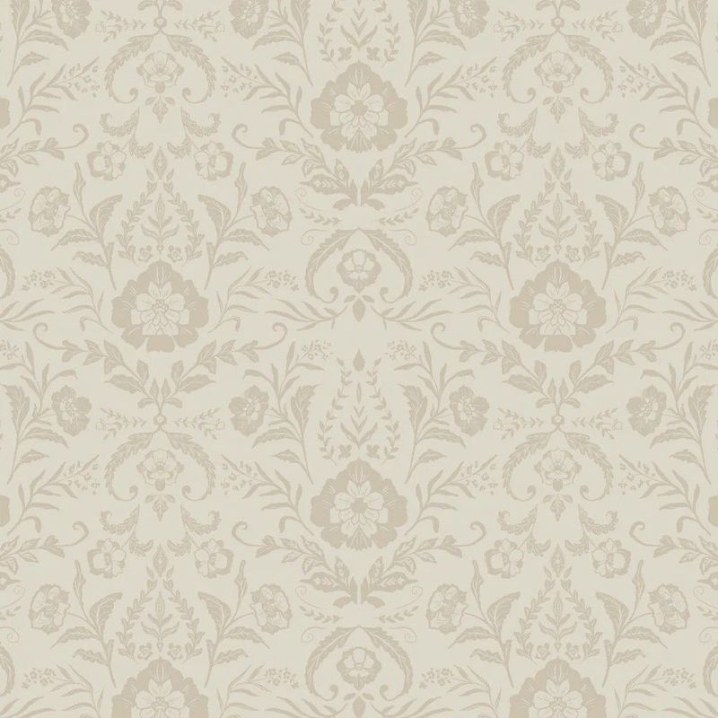 Dark Romance - Opulent Damask - Cream