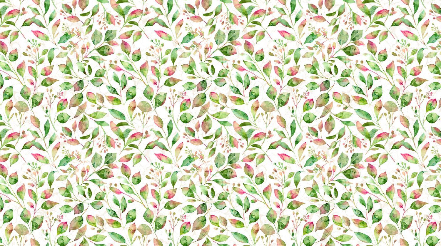 Veranda - Leaf Trail - White Multi