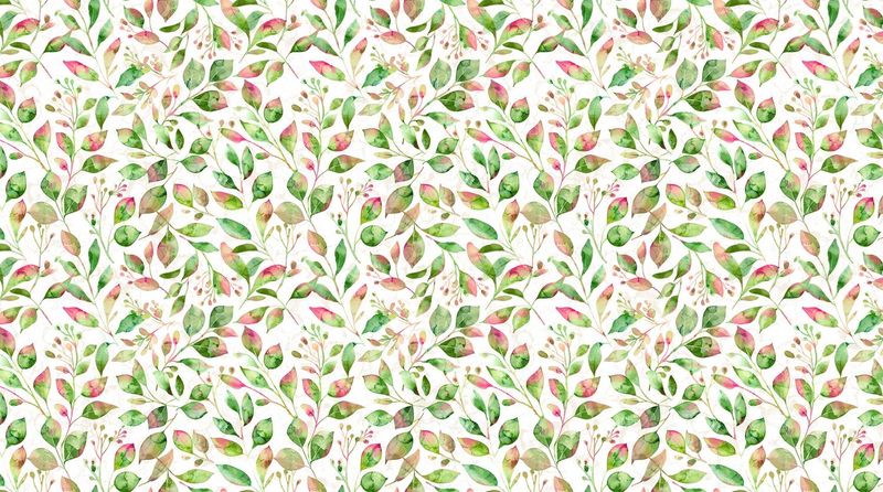 Veranda - Leaf Trail - White Multi