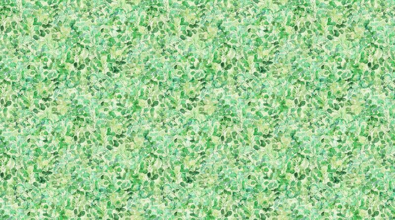 Veranda - Packed Leaves - Lt. Green