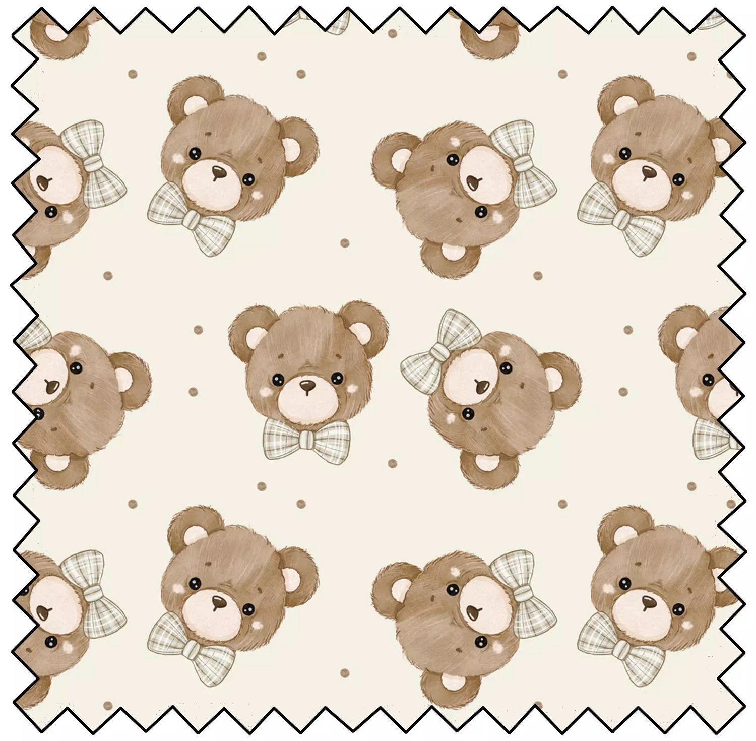 Teddy Bear Tales - Tossed - Cream