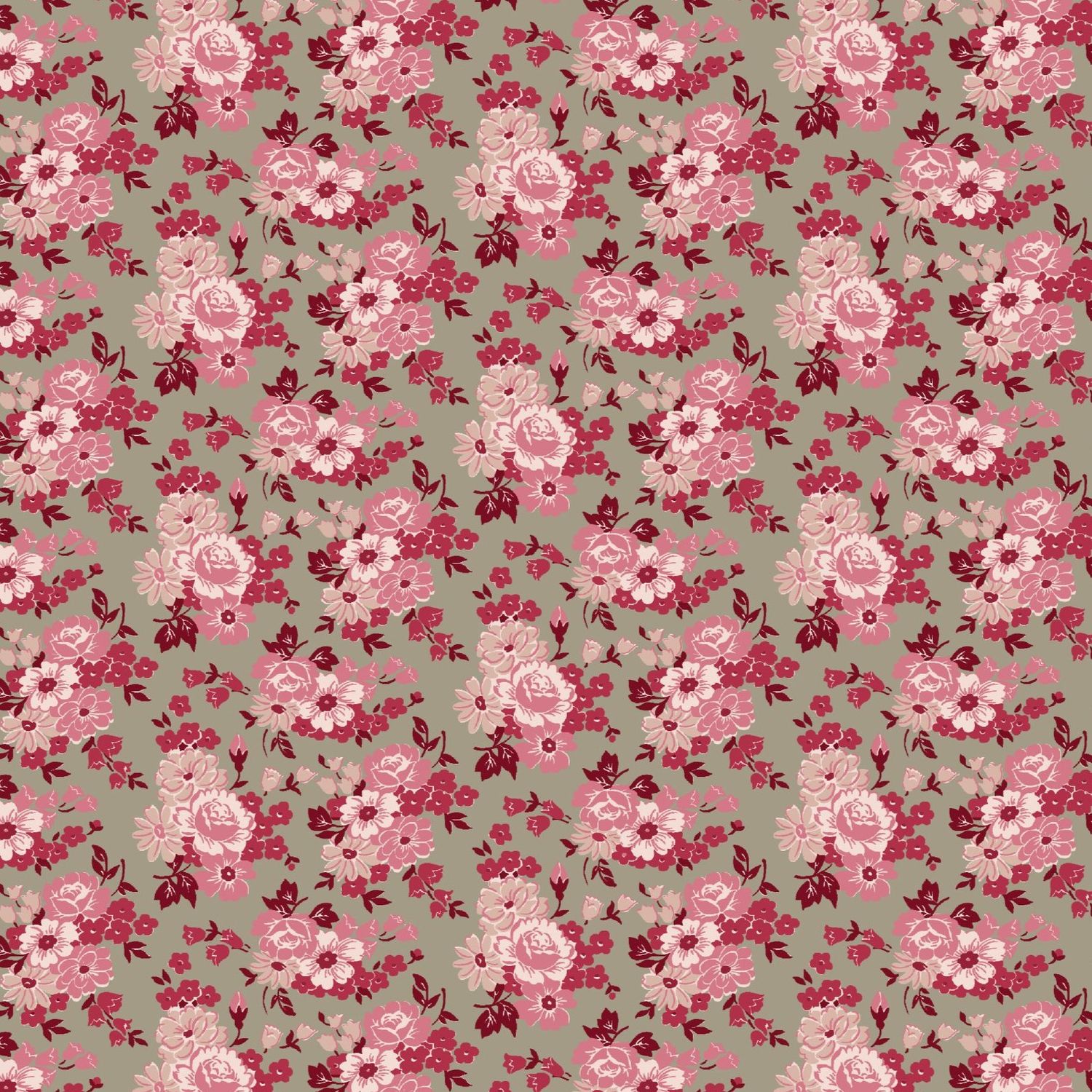 Blushing Blooms - Floral Bouquets - Taupe/Pink