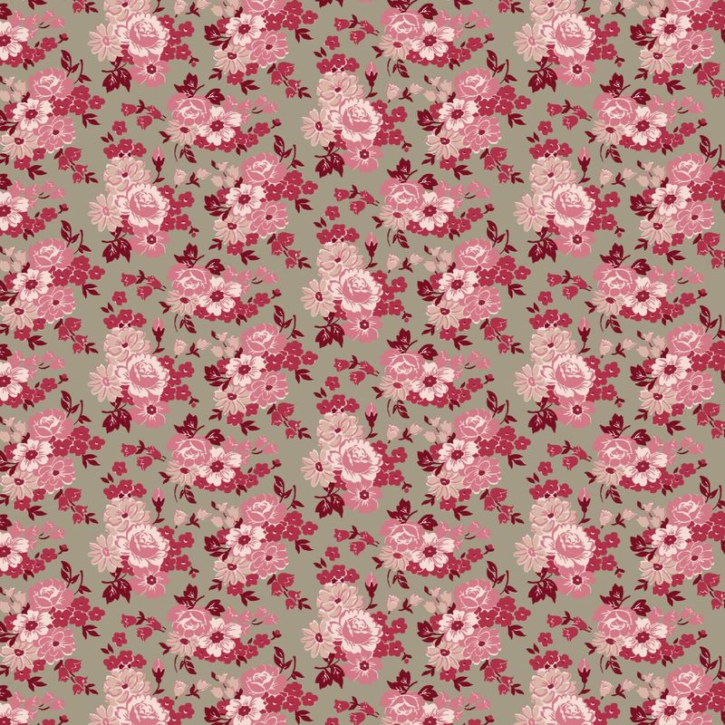 Blushing Blooms - Floral Bouquets - Taupe/Pink