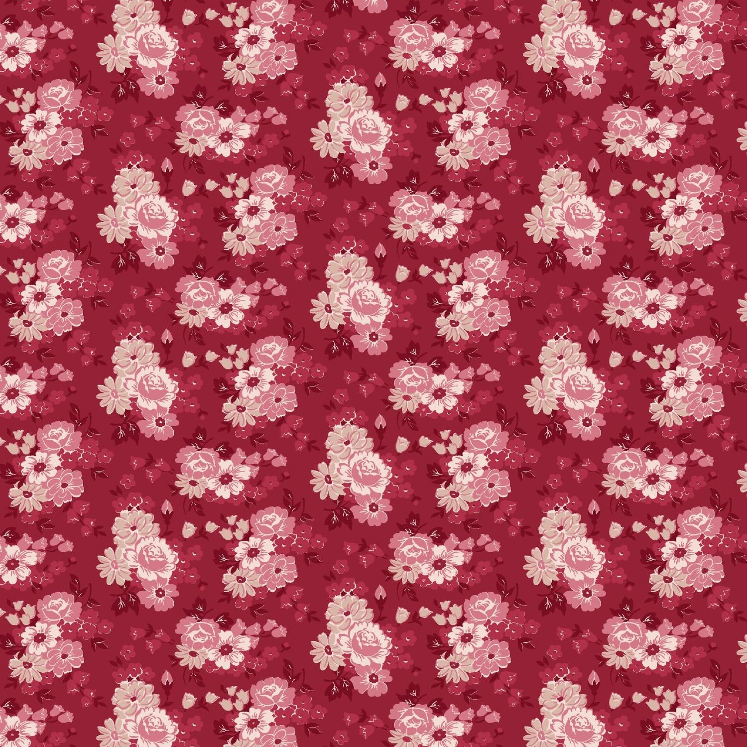 Blushing Blooms - Floral Bouquets - Red