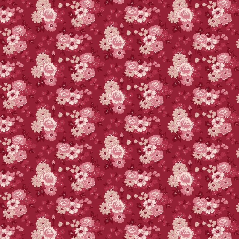 Blushing Blooms - Floral Bouquets - Red