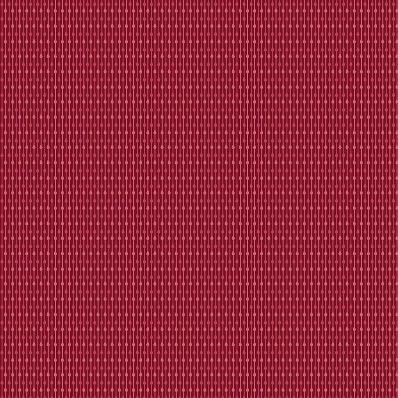 Blushing Blooms - Rain Stripe - Red