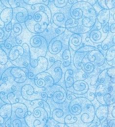 108" Wide Flannel - Willow - Sky Blue