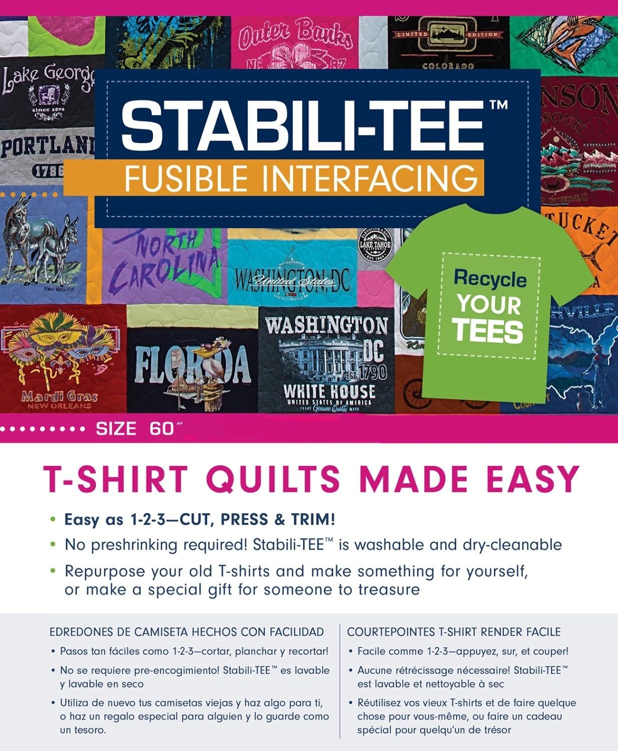 Stabili-Tee Interfacing - 60" Wide