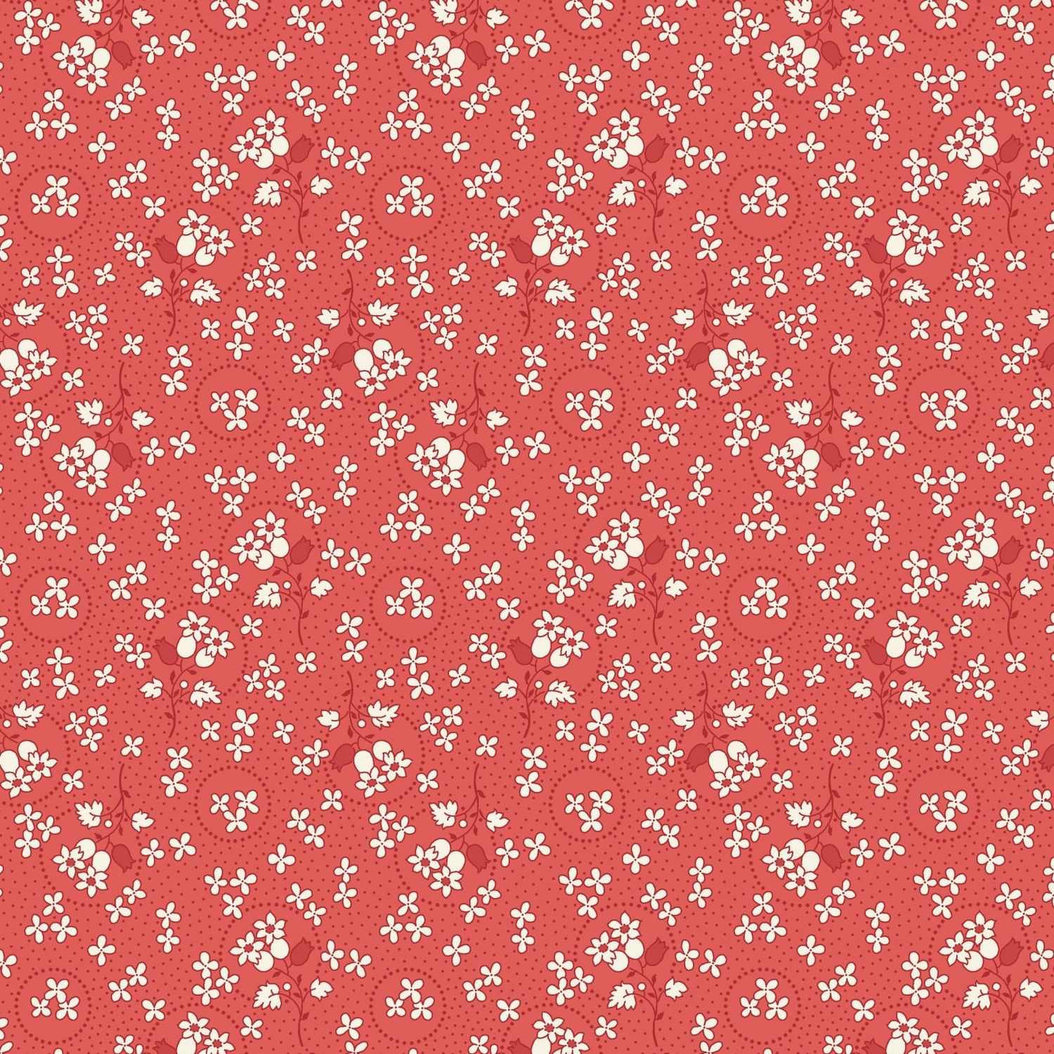 Sentiments - Floral Circles - Red