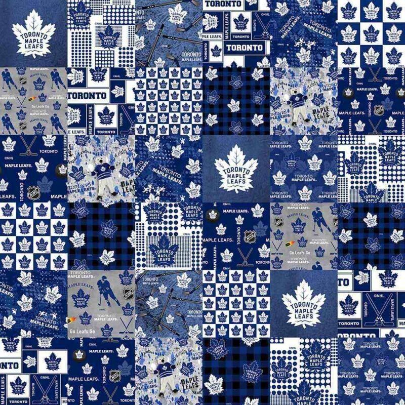 NHL - Toronto Maple Leafs - Block Print