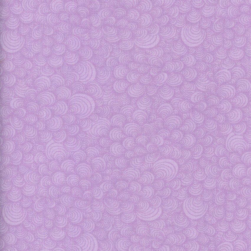 108" Wide Flannel - Swirly Lilac