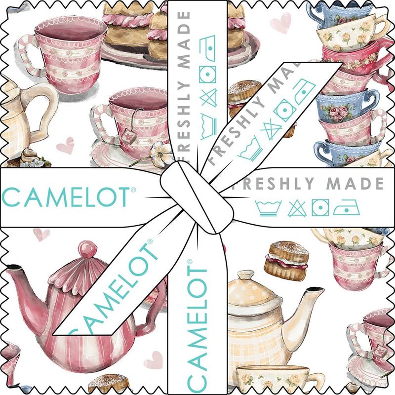 Tea and Poetry Charm Pack