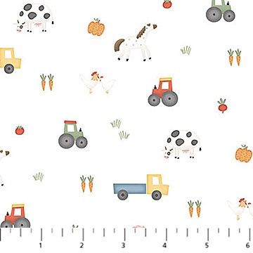 Quack Quack Moo - White Multi