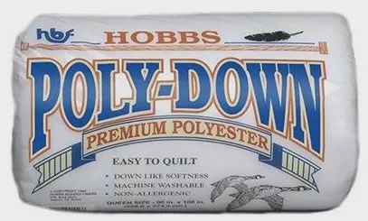 Poly-Down Polyester Batting 45" X 60"