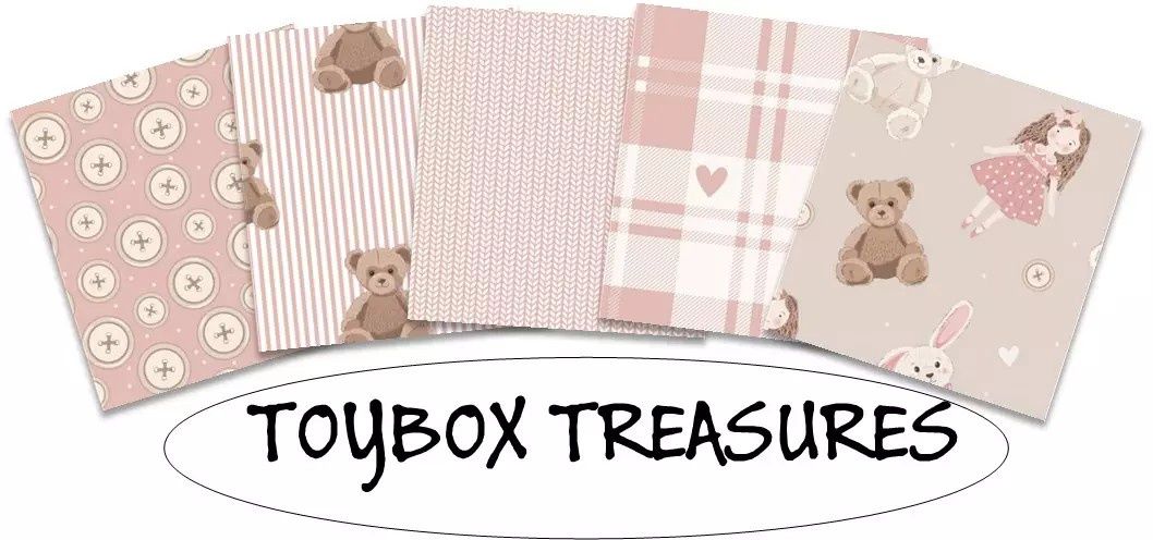 Toybox Treasures Fat 1/4 Bundle - Pink
