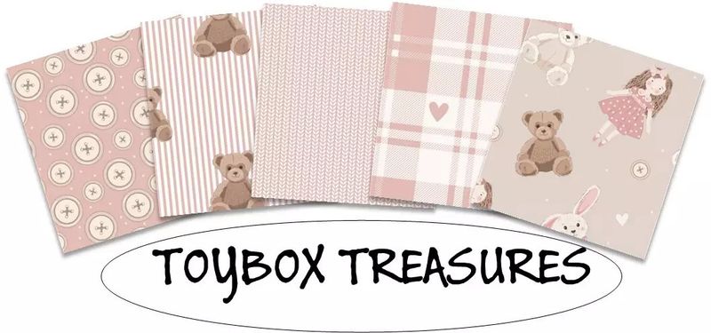 Toybox Treasures Fat 1/4 Bundle - Pink