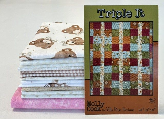 Triple It Quilt Kit - Pink