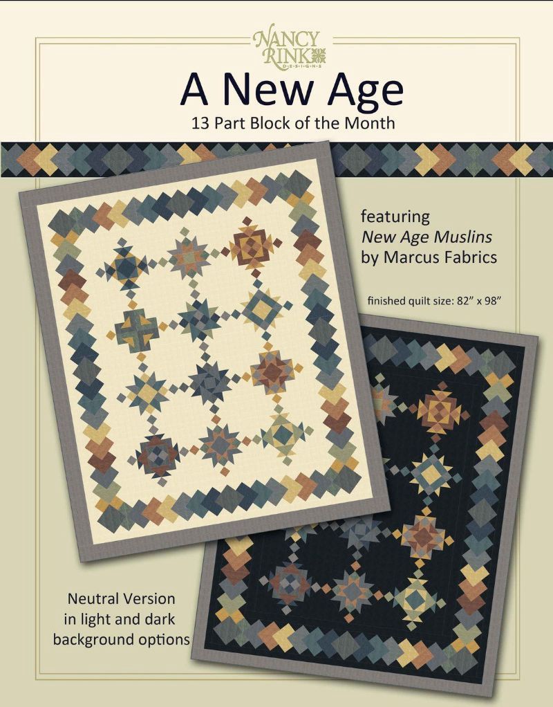 A New Age BOM Kit - Neutral Coloured on Cream