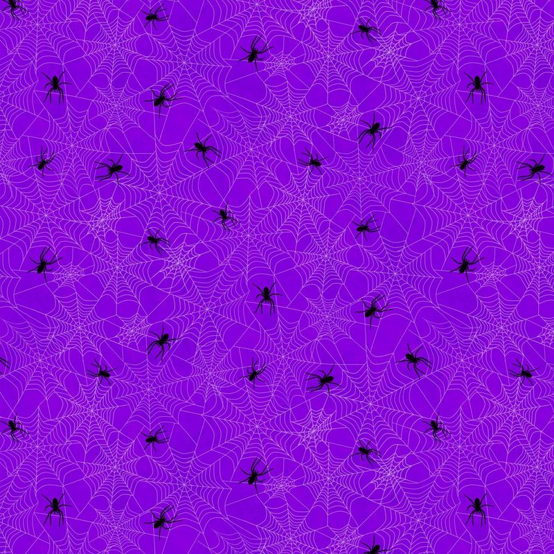 Frightful Night - Spider Web - Purple