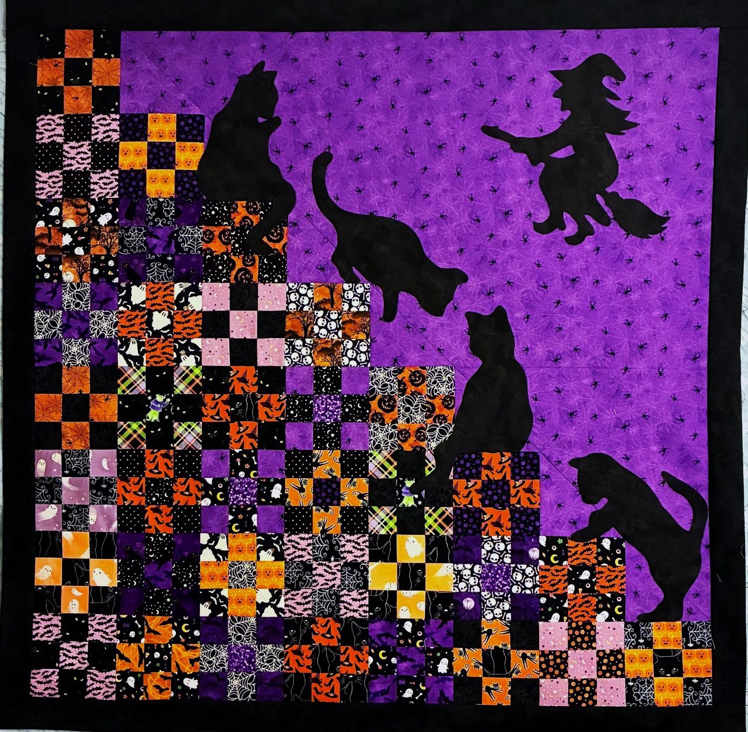 "Meow"-gical Night Quilt Class