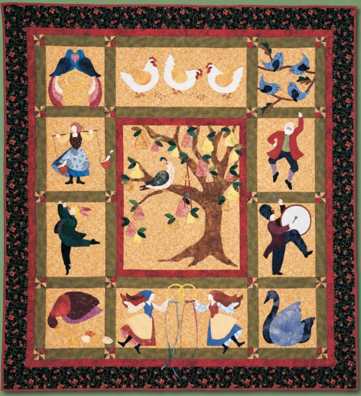 12 Days of Christmas Quilt Class - ONE DAY WORKSHOP