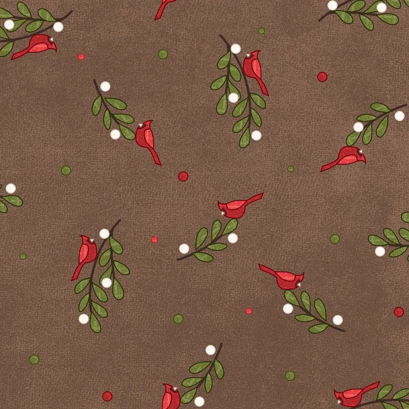 Snowtop Mountain Flannel - Bunches - Brown