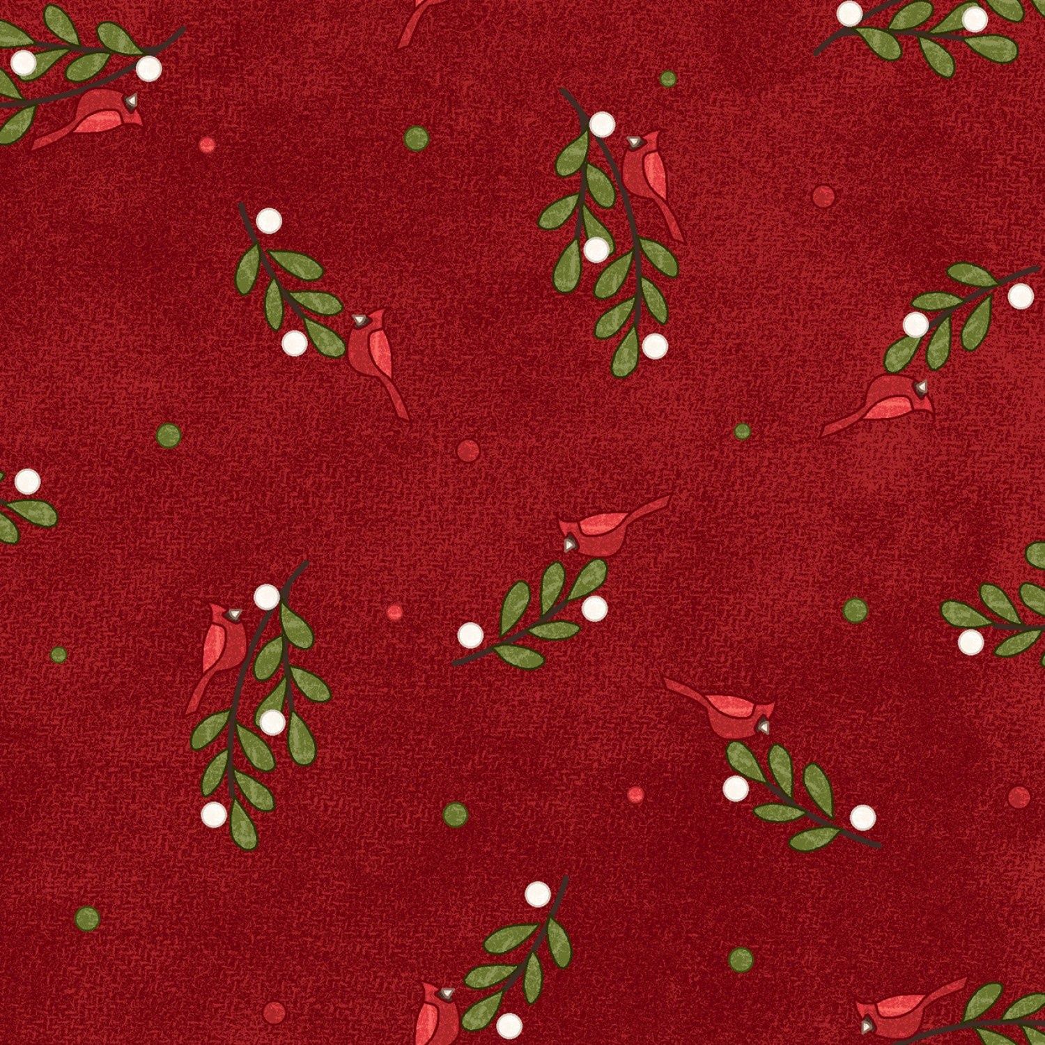 Snowtop Mountain Flannel - Bunches - Red
