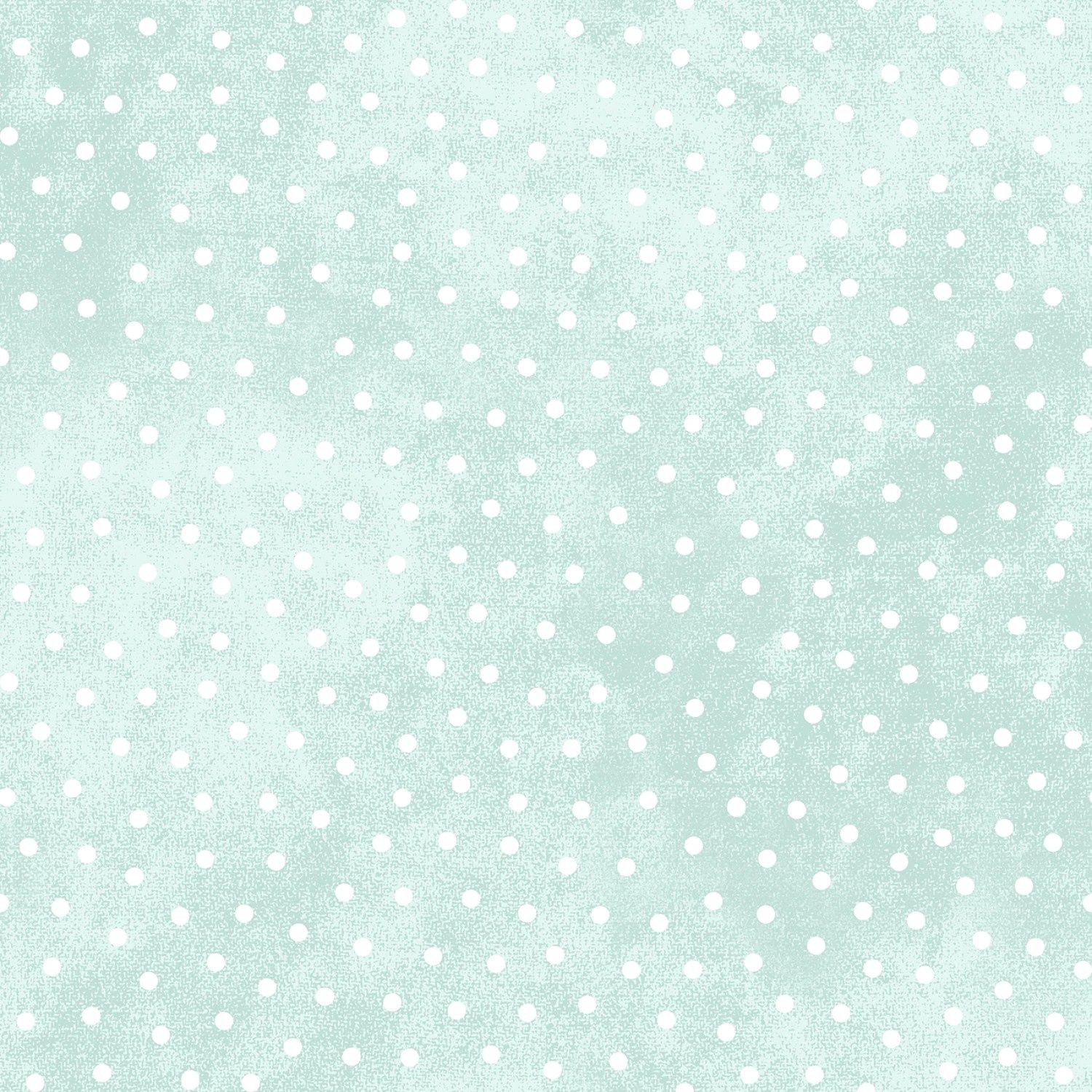 Snowtop Mountain Flannel - Dots - Aqua
