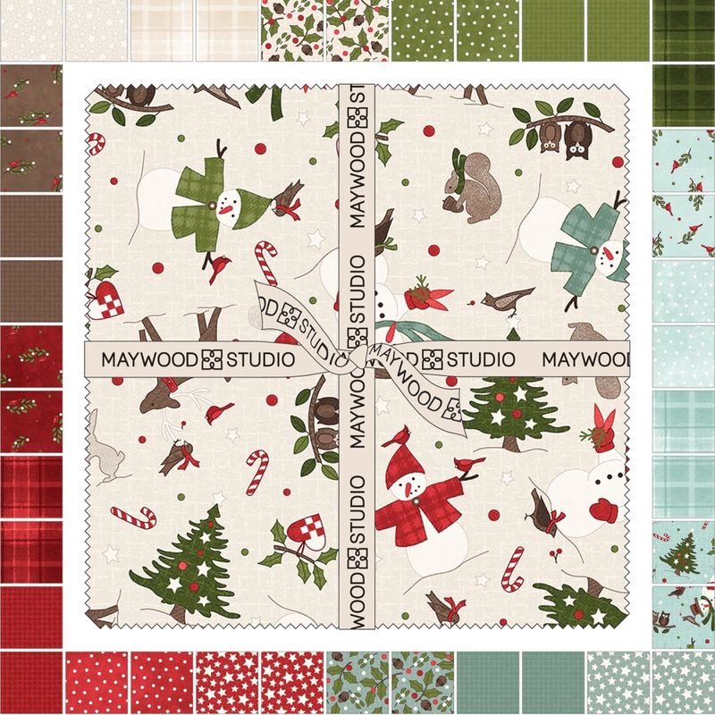 Snowtop Mountain Flannel Layer Cake