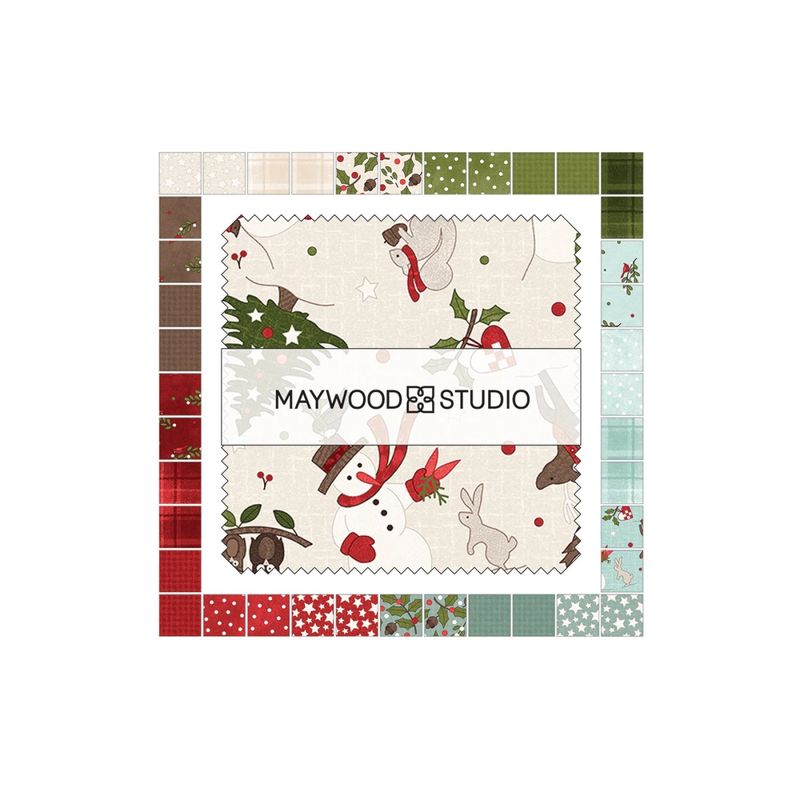 Snowtop Mountain Flannel Charm Pack