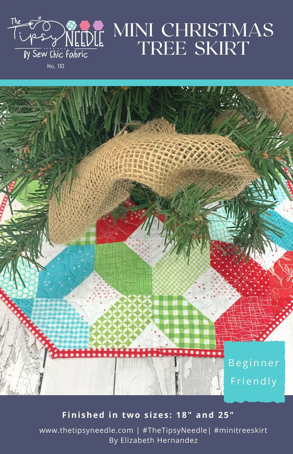 Mini Christmas Tree Skirt Pattern