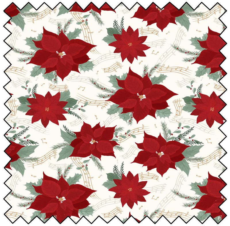 Winter Poinsettia - Cream