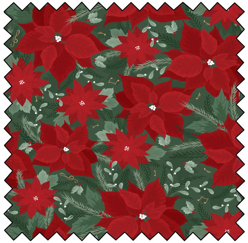 Winter Poinsettia - Green