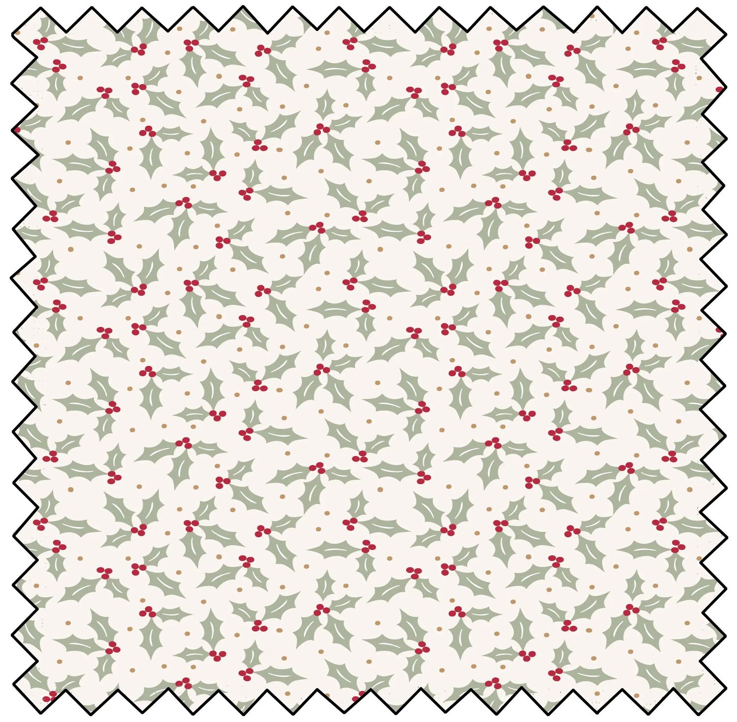 Holly Jolly Patch - Holly Sprig