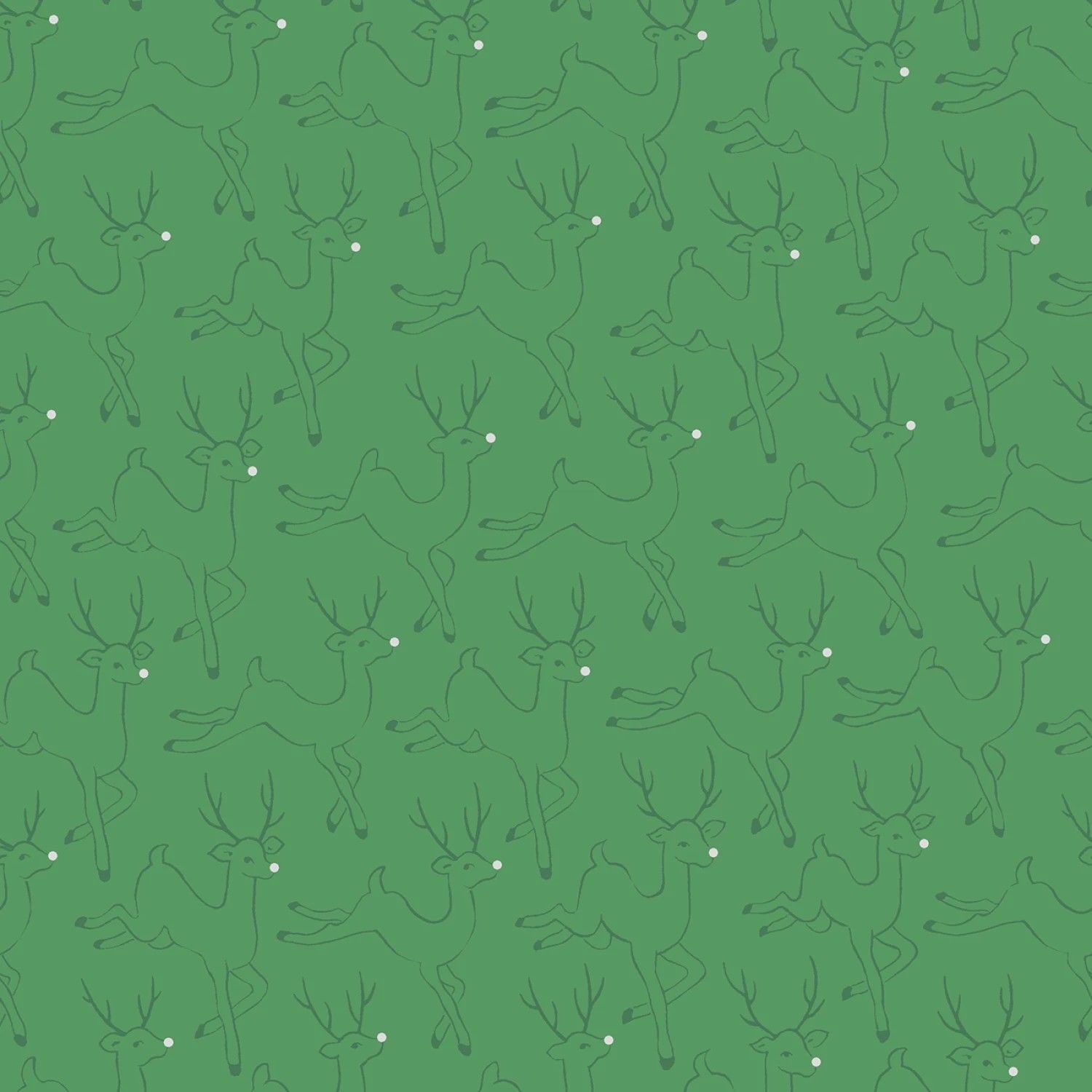 Merry Mix - METALLIC - Deer - Green