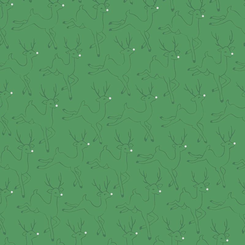Merry Mix - METALLIC - Deer - Green