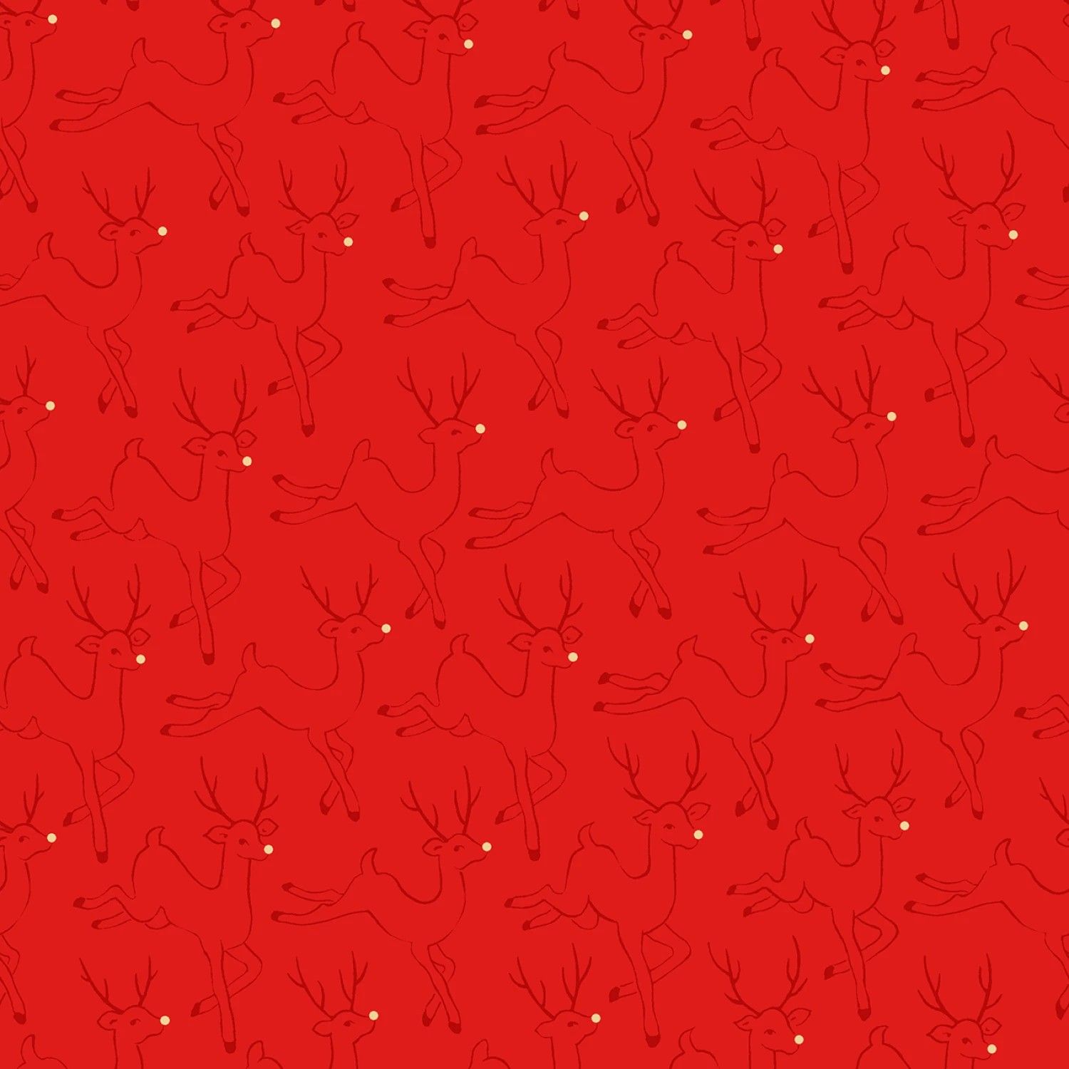 Merry Mix - METALLIC - Deer - Red