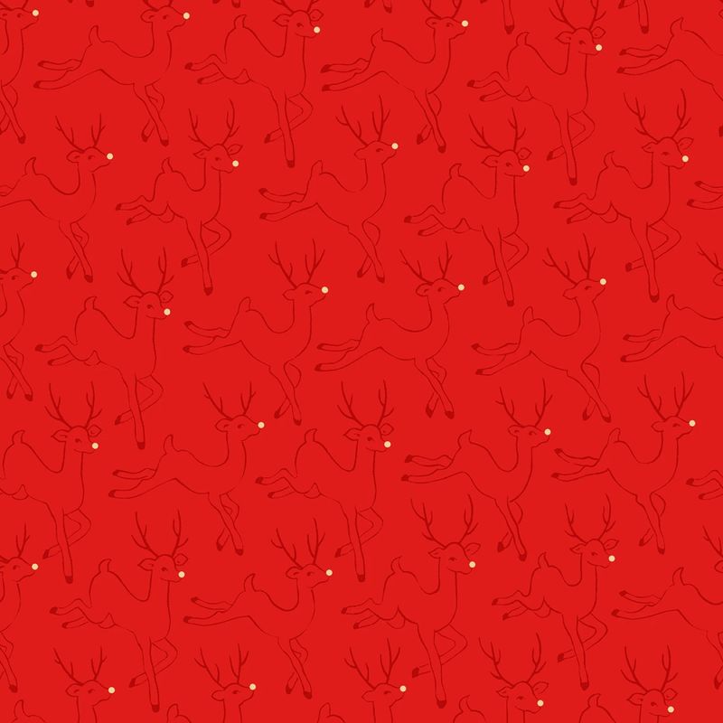 Merry Mix - METALLIC - Deer - Red